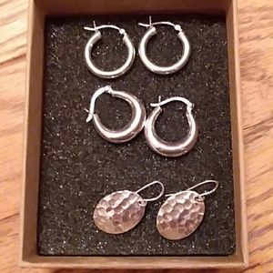 Sterling silver earrings